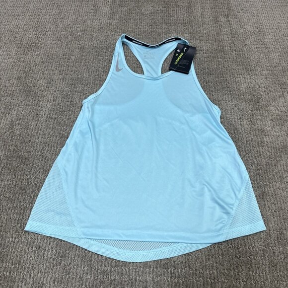 Nike Dri-Fit Tank Top Blue Sleeveless Women’s Size XS NWT - Picture 1 of 11